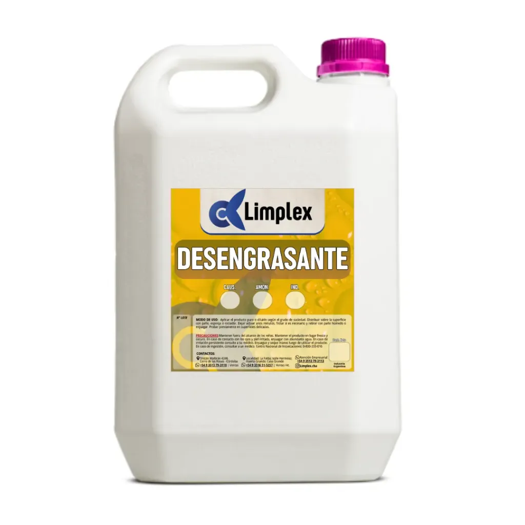 DESENGRASANTE CAUSTICO X 5 LT