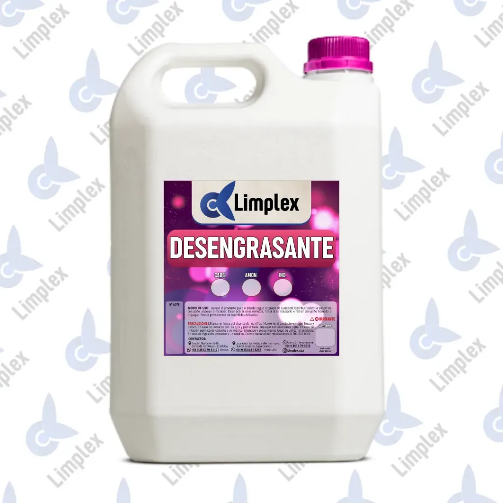 DESENGRASANTE CAUSTICO X 5 LT