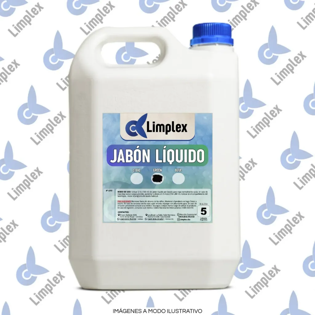 JABON LIQUIDO GREEN 5 LT