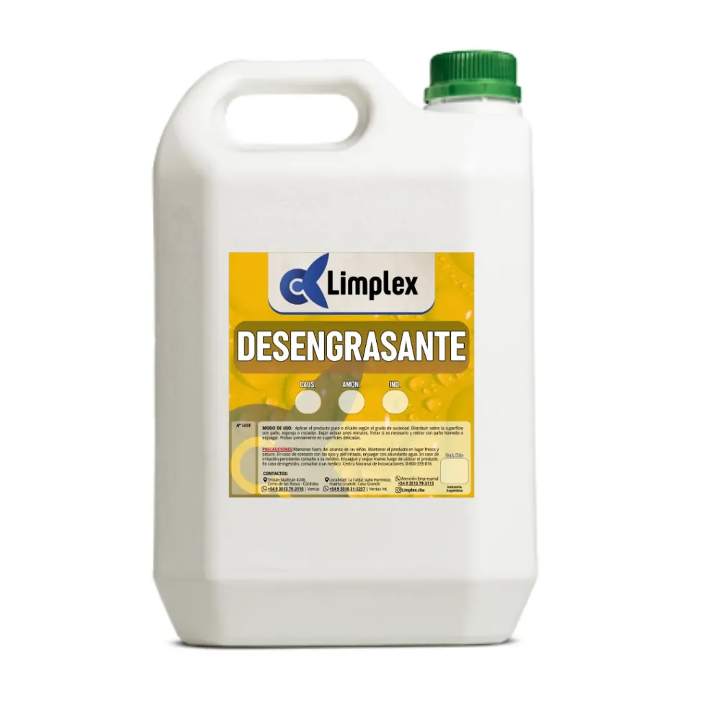 DESENGRASANTE AMONIACAL POWER 5 LT