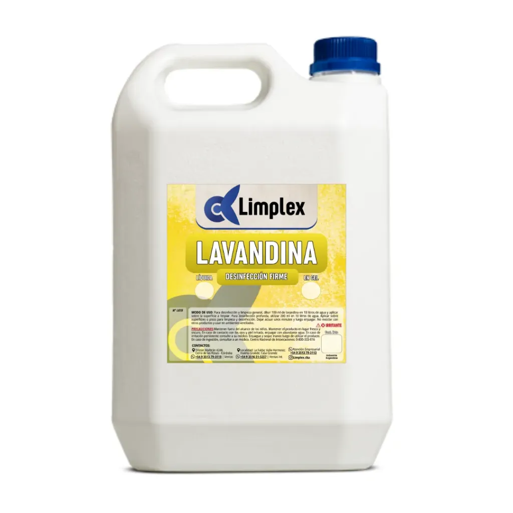 LAVANDINA EN GEL 5 LT
