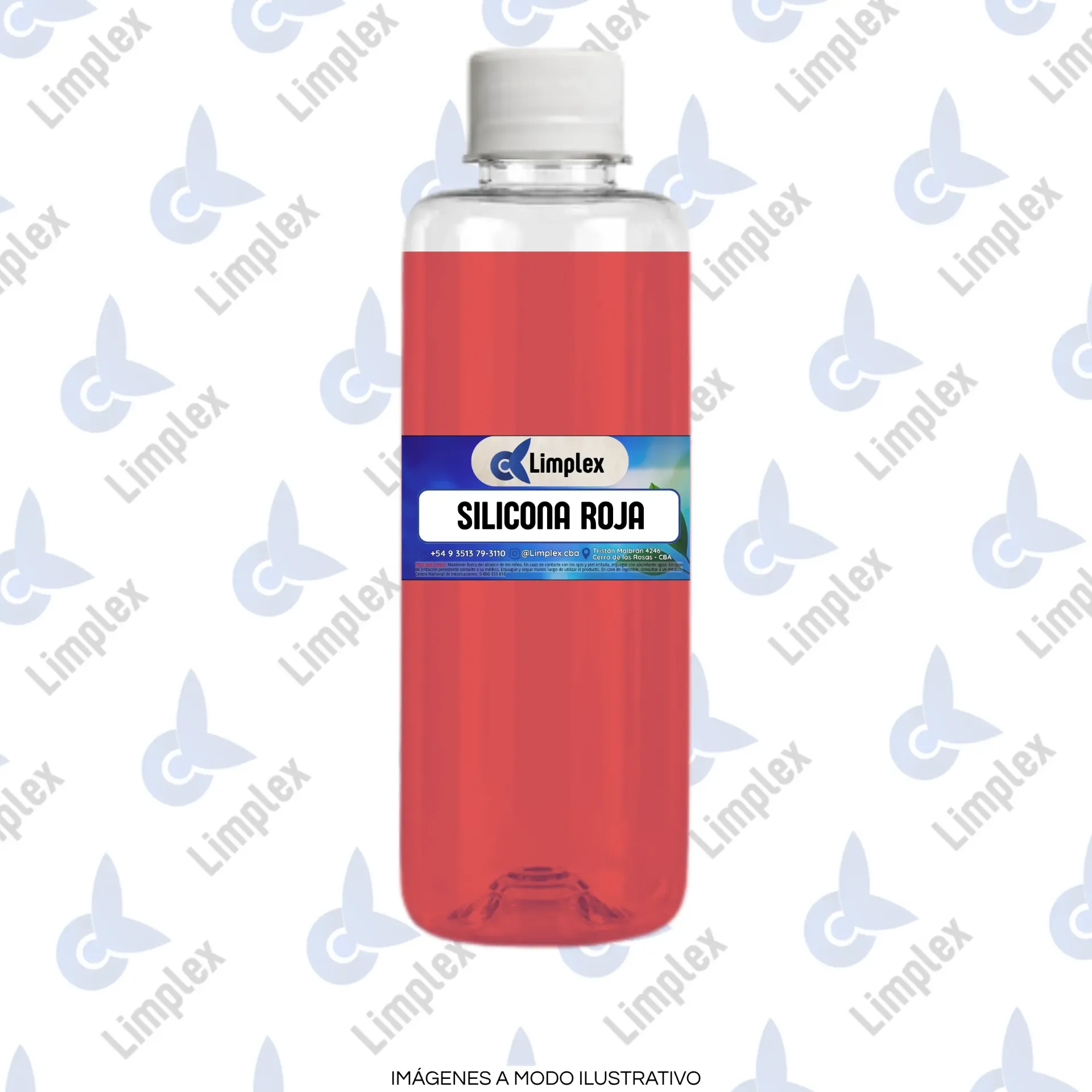 SILICONA ROJA 500 ML