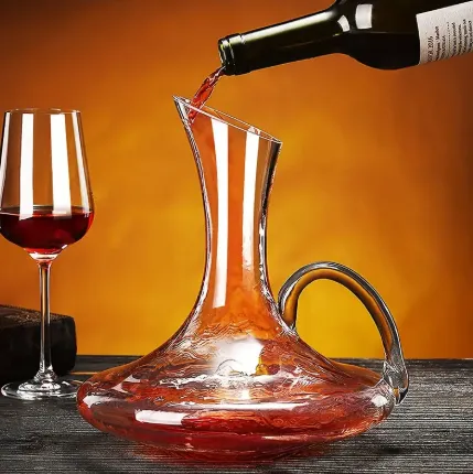 DECANTADOR DE VINO CON ASA