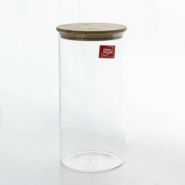 [76108] FRASCO HERMETICO TAPA BAMBOO GRANDE