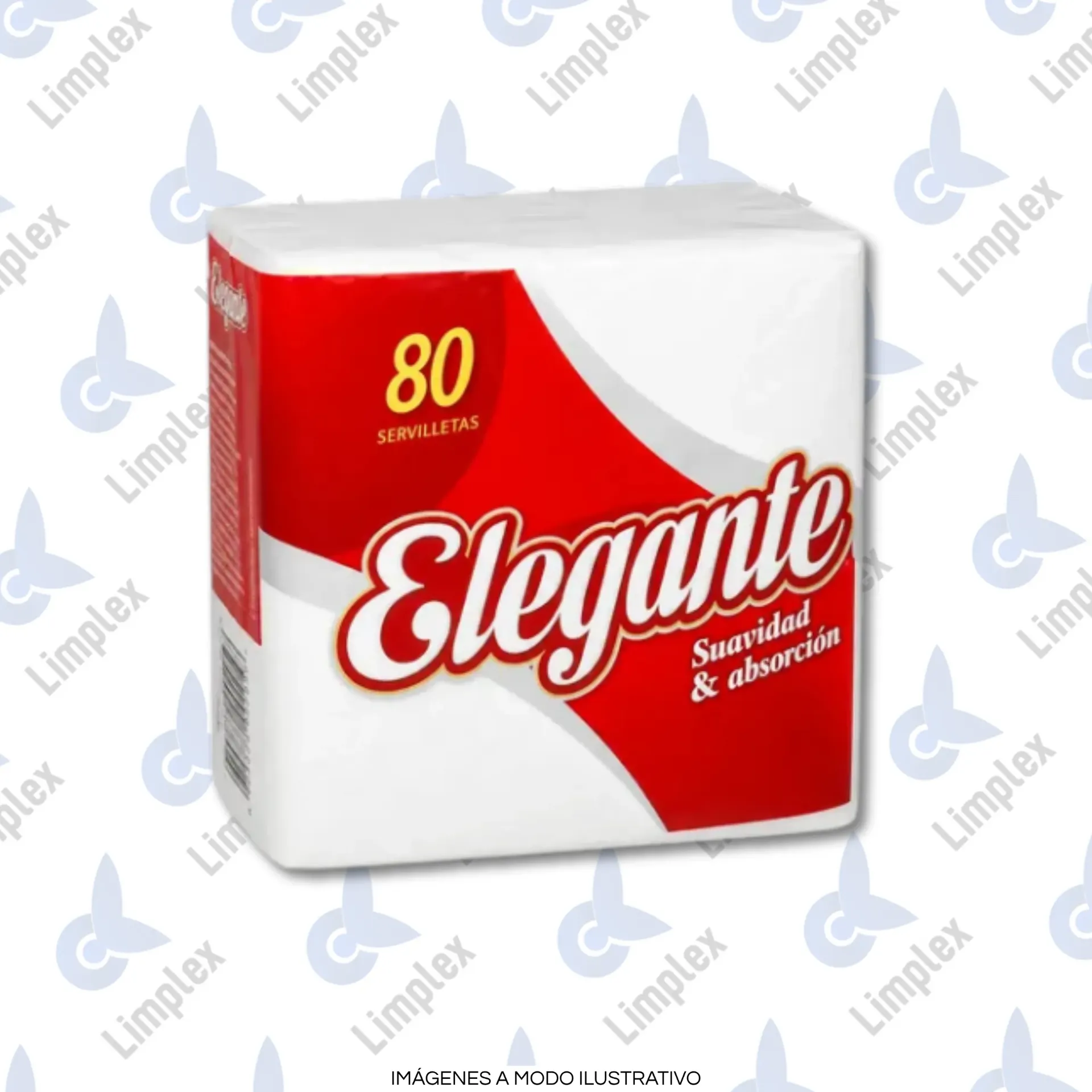 SERVILLETA 32 X 32 ENVASADA X 80 UN