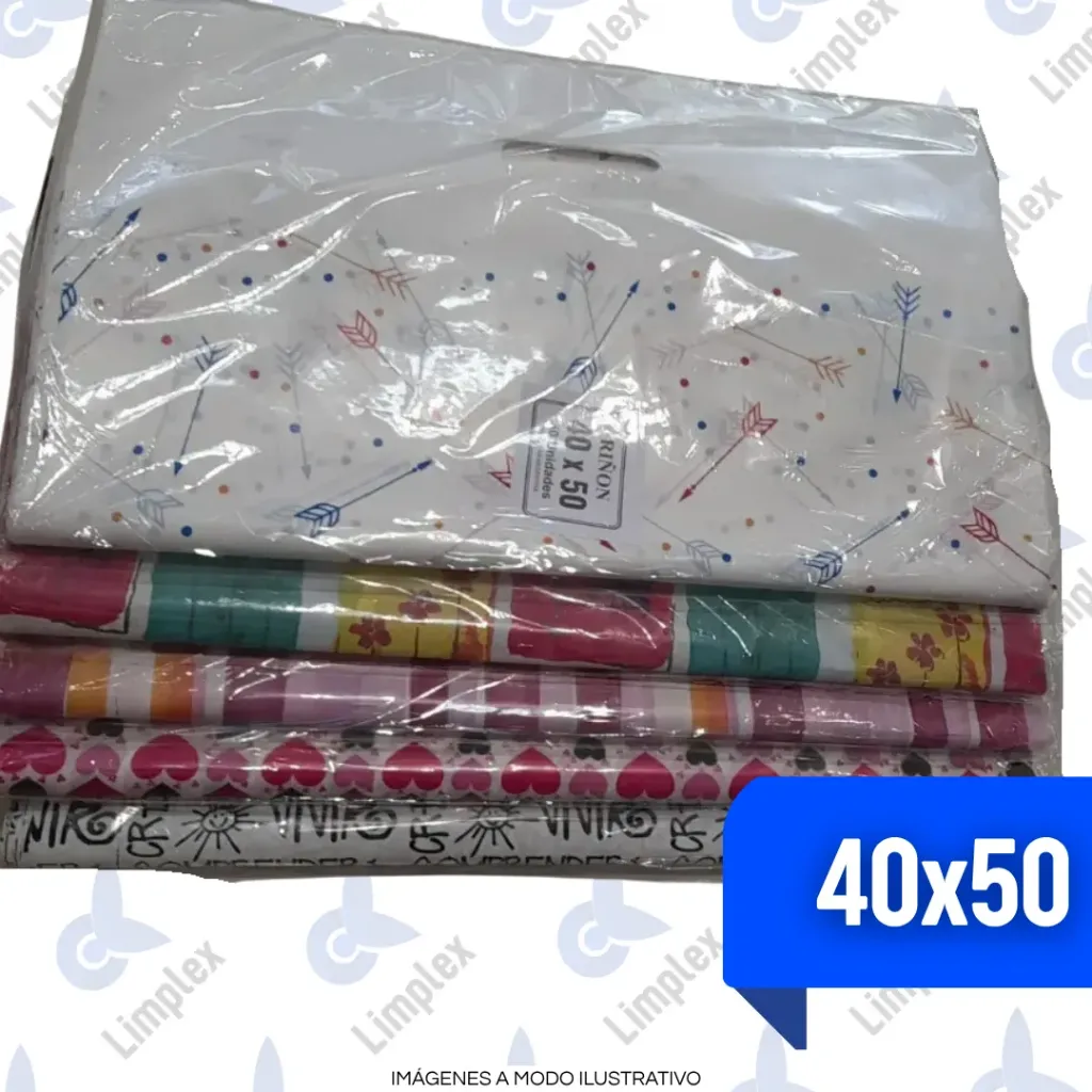 BOLSA RIÑON 40 X 50 A.D. FANTASIA X 50 UN