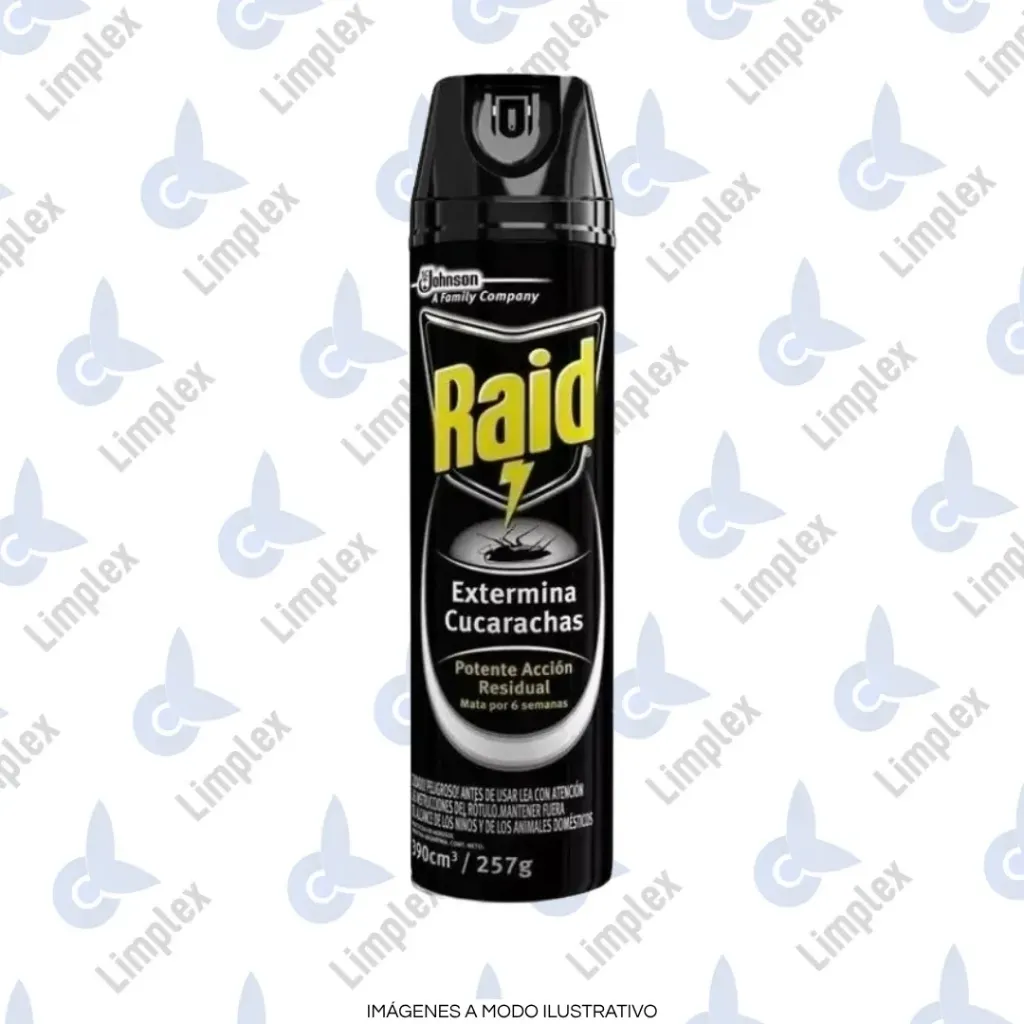 INSECT RAID NEGRO CUCARACHAS