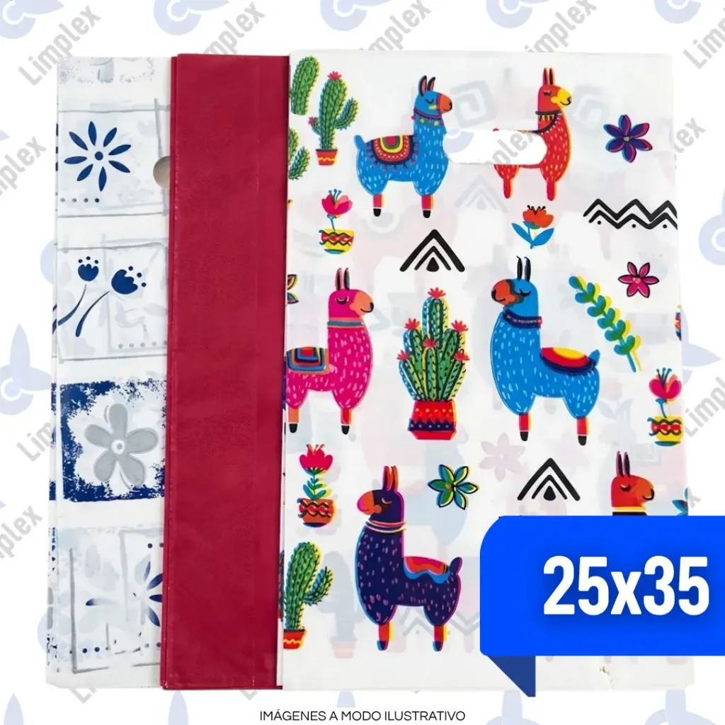 BOLSA RIÑON 25 X 35 A.D. FANTASIA X 50 UN