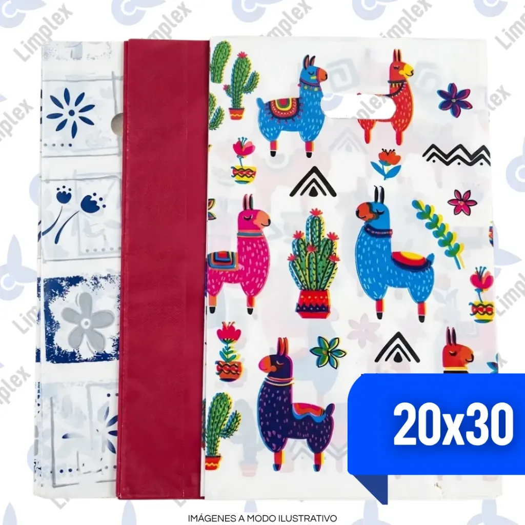 BOLSA RIÑON 20 X 30 A.D. FANTASIA X 50 UN