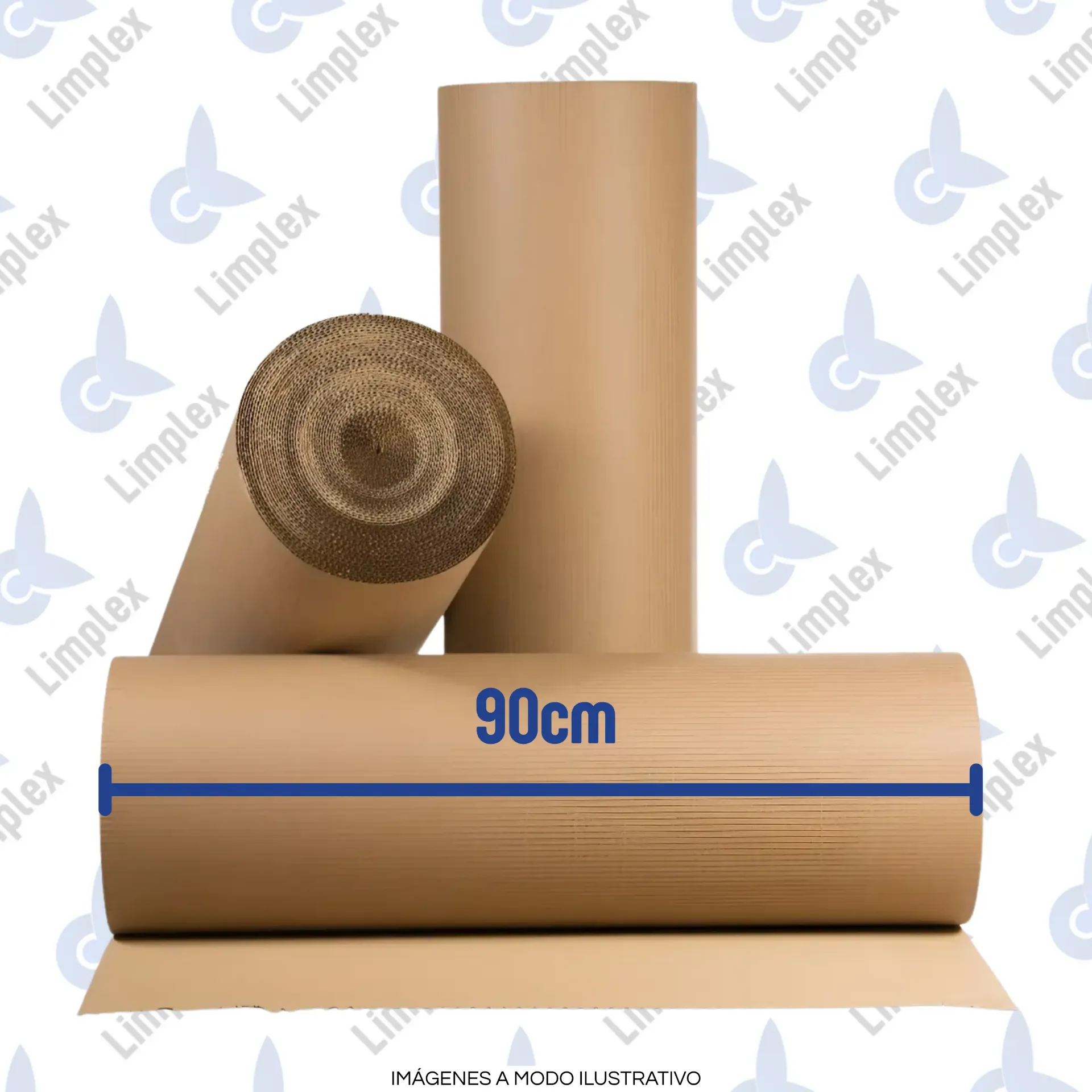 CARTON CORRUGADO ANCHO 90 CM X MT