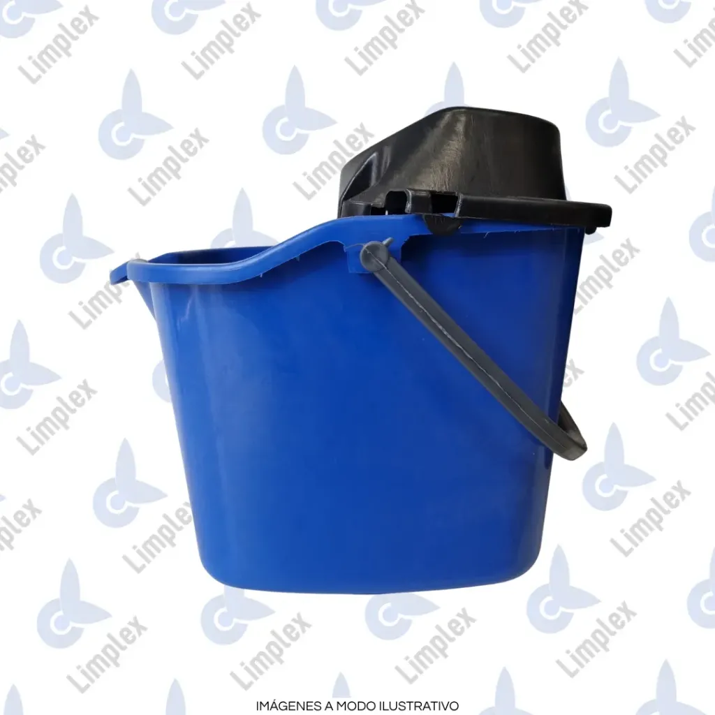 BALDE 16LT MOPERO CON RUEDITA