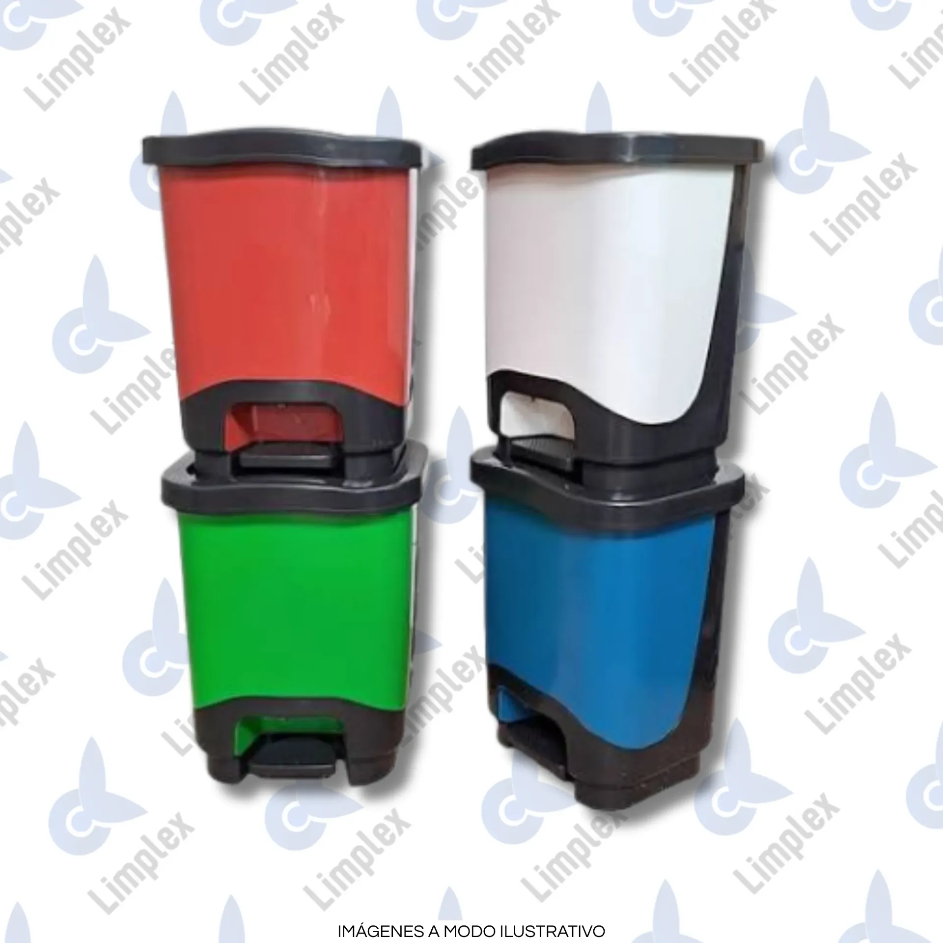 CESTO 15 LT C/ TAPA PEDAL