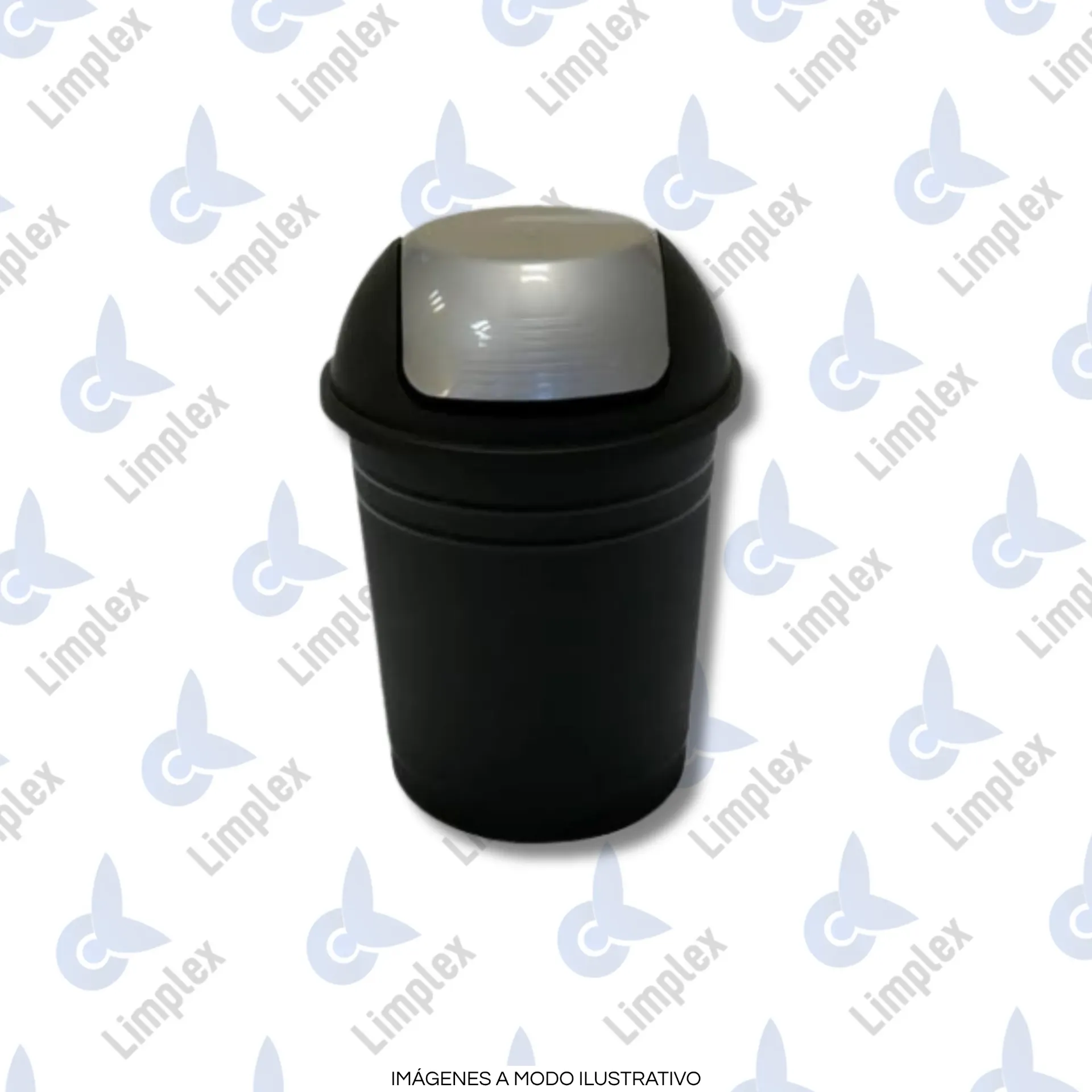 CESTO 8 LT C/ TAPA VAI VEN