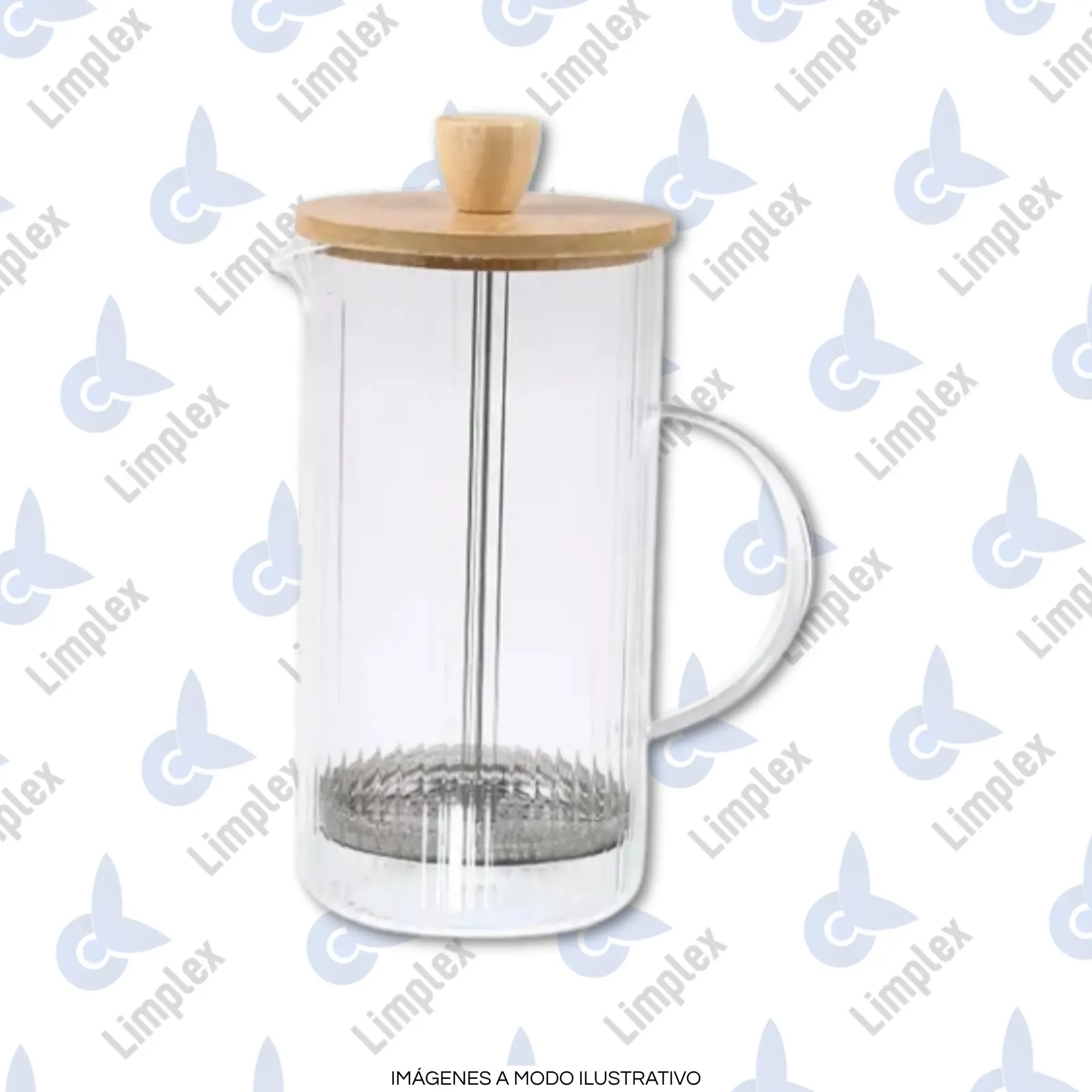 CAFETERA ÉMBOLO VIDRIO 1000 ML