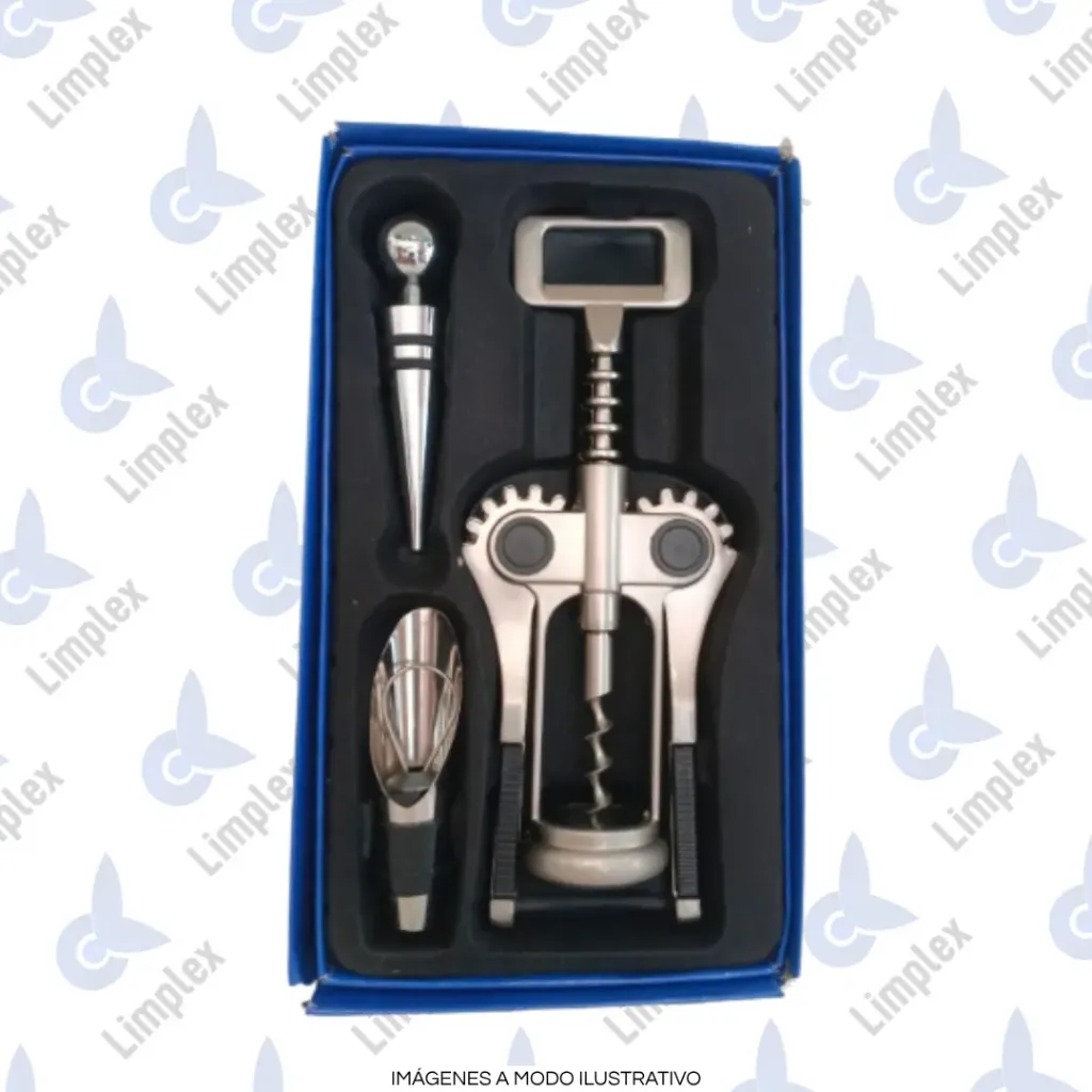 [74410] SET VINO 3 PIEZAS