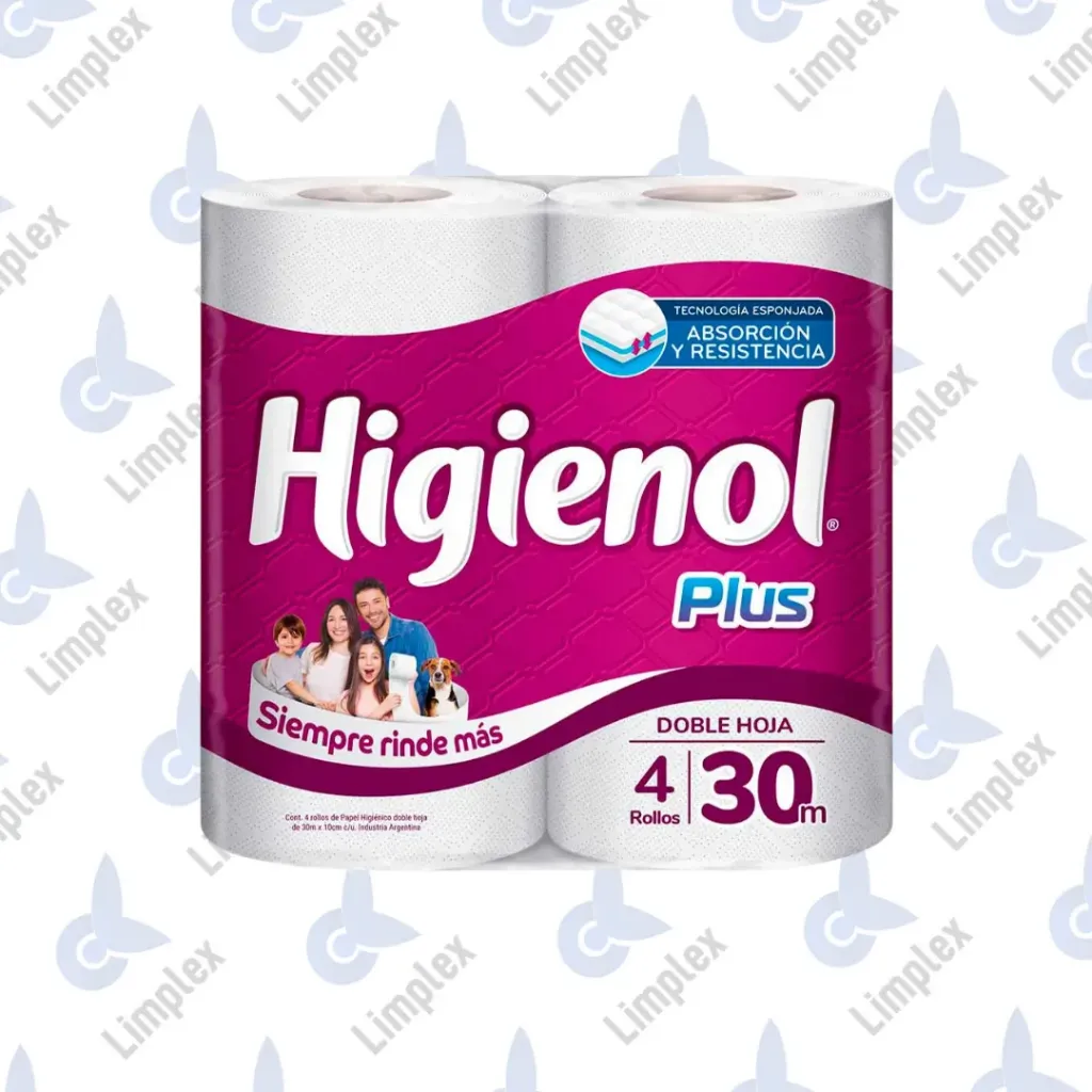 HIGIENICO DH 4 X 30 MTS HIGIENOL PLUS