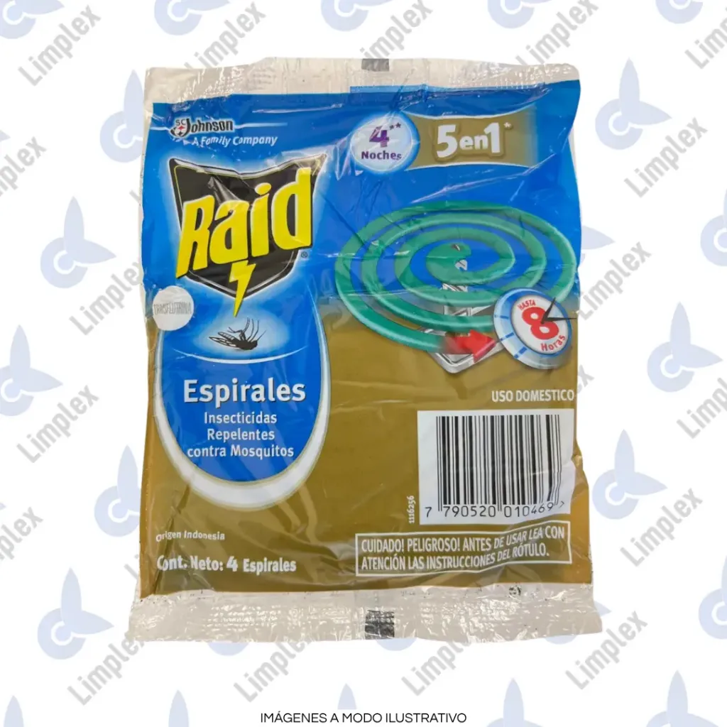 ESPIRAL RAID X 4 UN