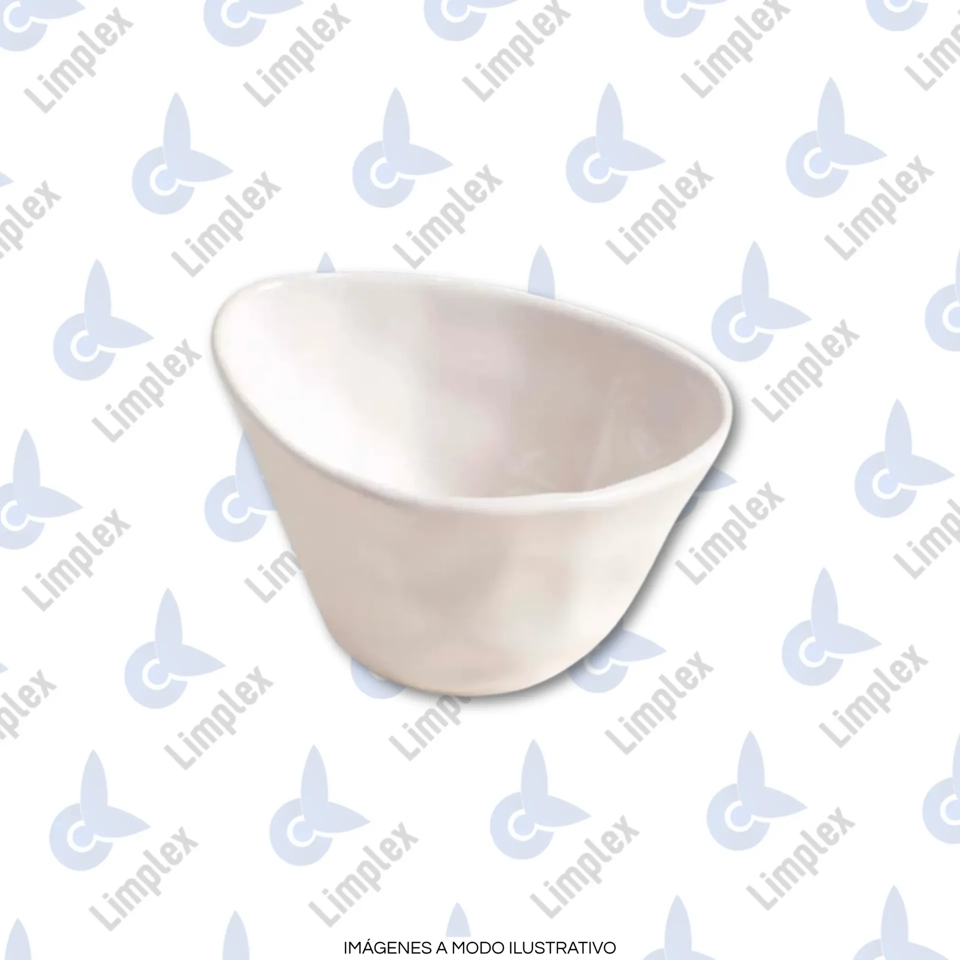 [74302] BOWL IRREGULAR UMAY CREMA 17CM