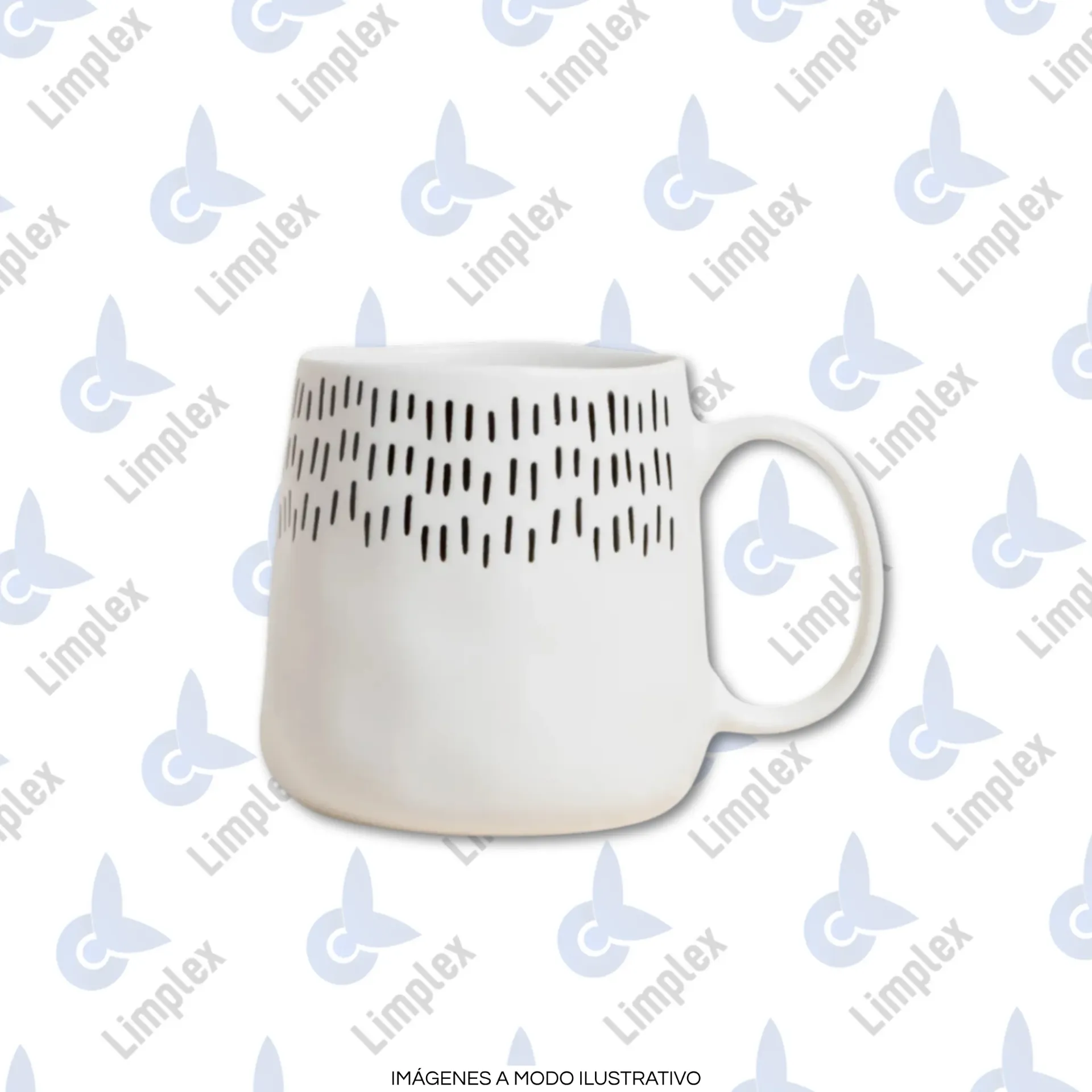 [74101] MUG DE PORCELANA GLENA TAZA 390 ML