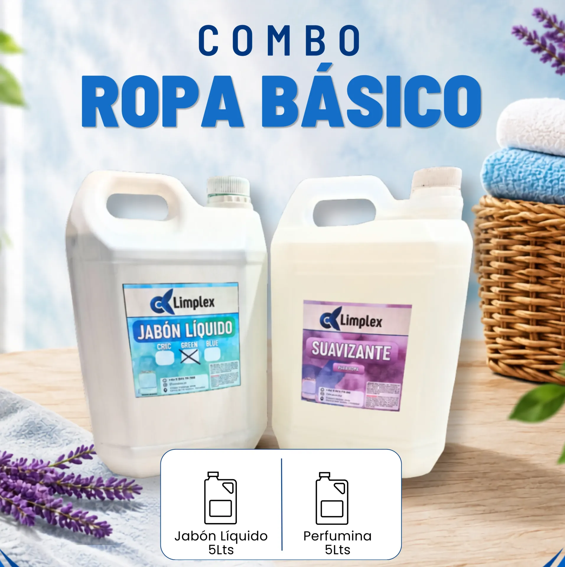 COMBO ROPA BASICO