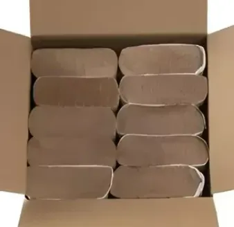 TOALLA DISPENSER BEIGE ECONOMICA X CAJA