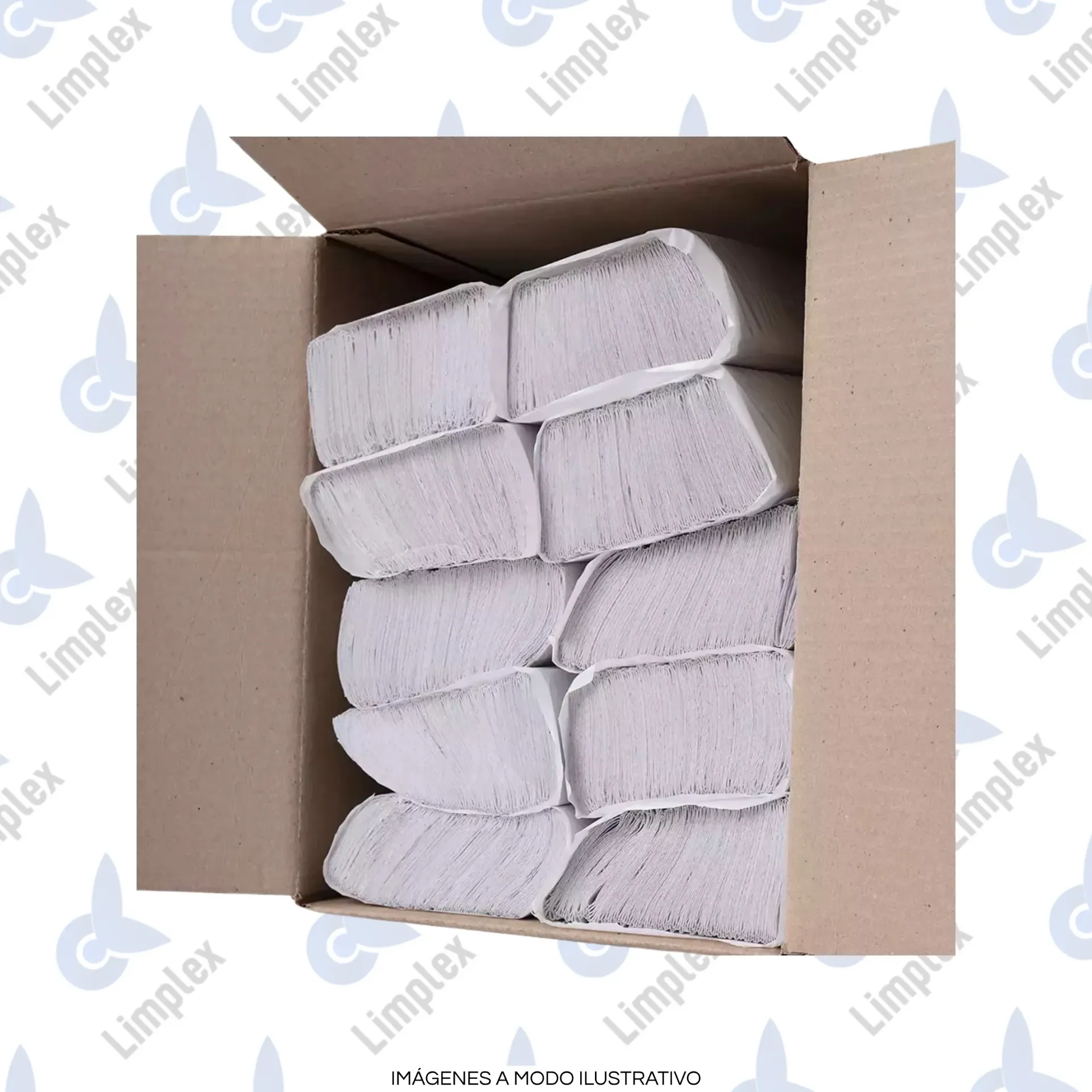 TOALLA DISPENSER BLANCA ECO X CAJA 1.000