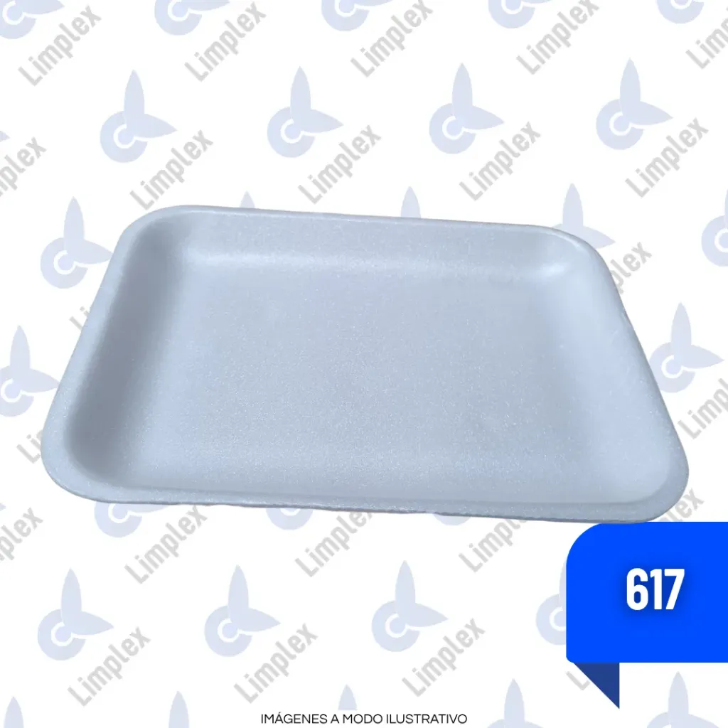 BANDEJA EXPANDIDA 617 X UN (14 x 15 CM)