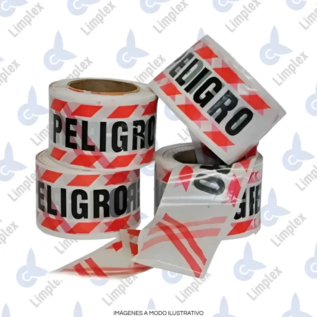 FAJA PELIGRO 8 CM X 200 MTS