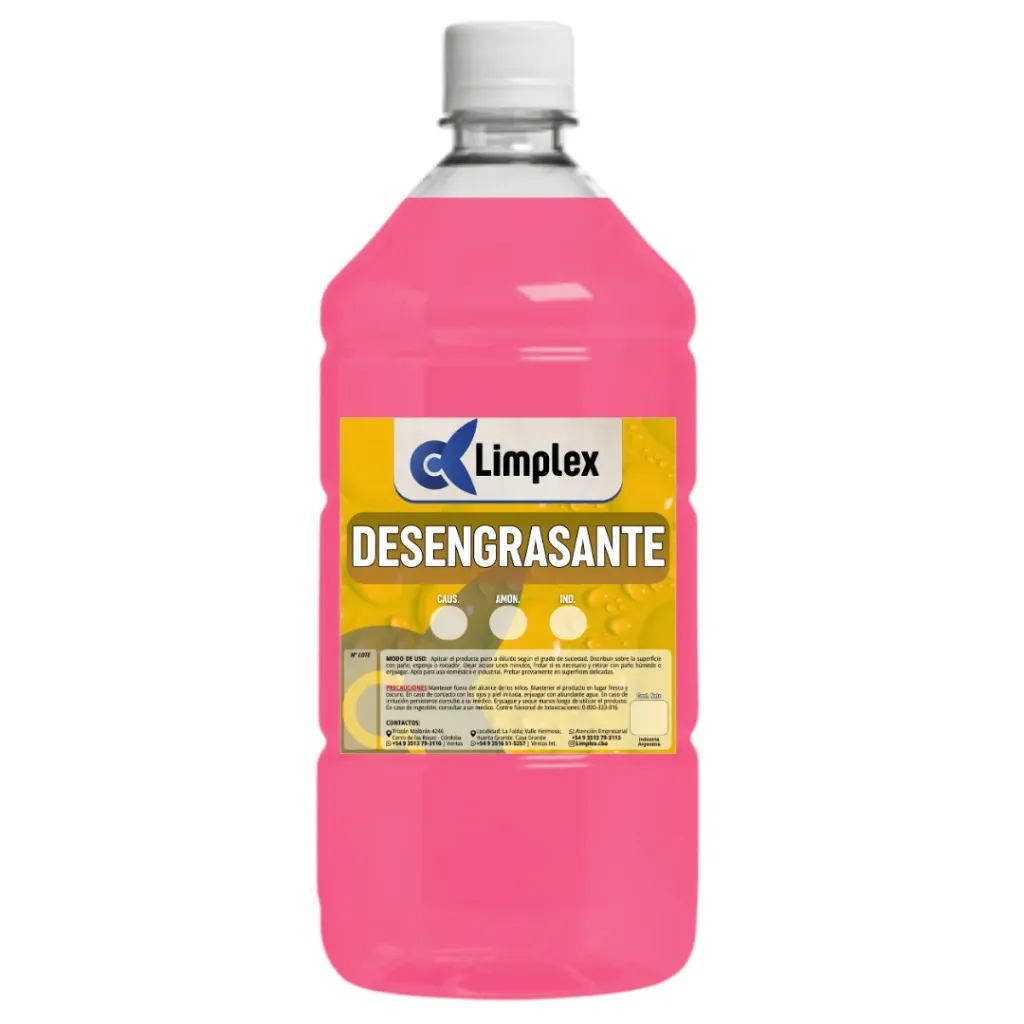 DESENGRASANTE CAUSTICO X 1 LT