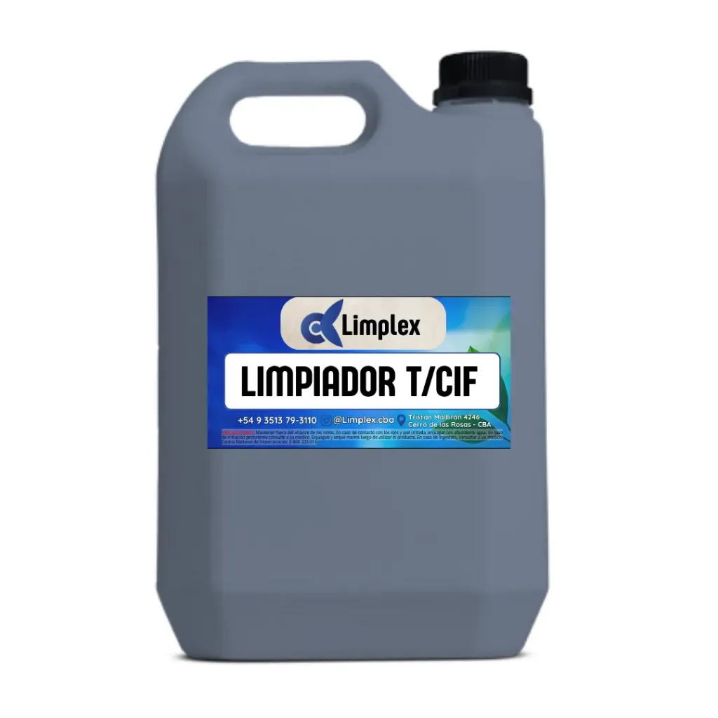 LIMPIADOR CREMOSO T/ CIF X 5 LT