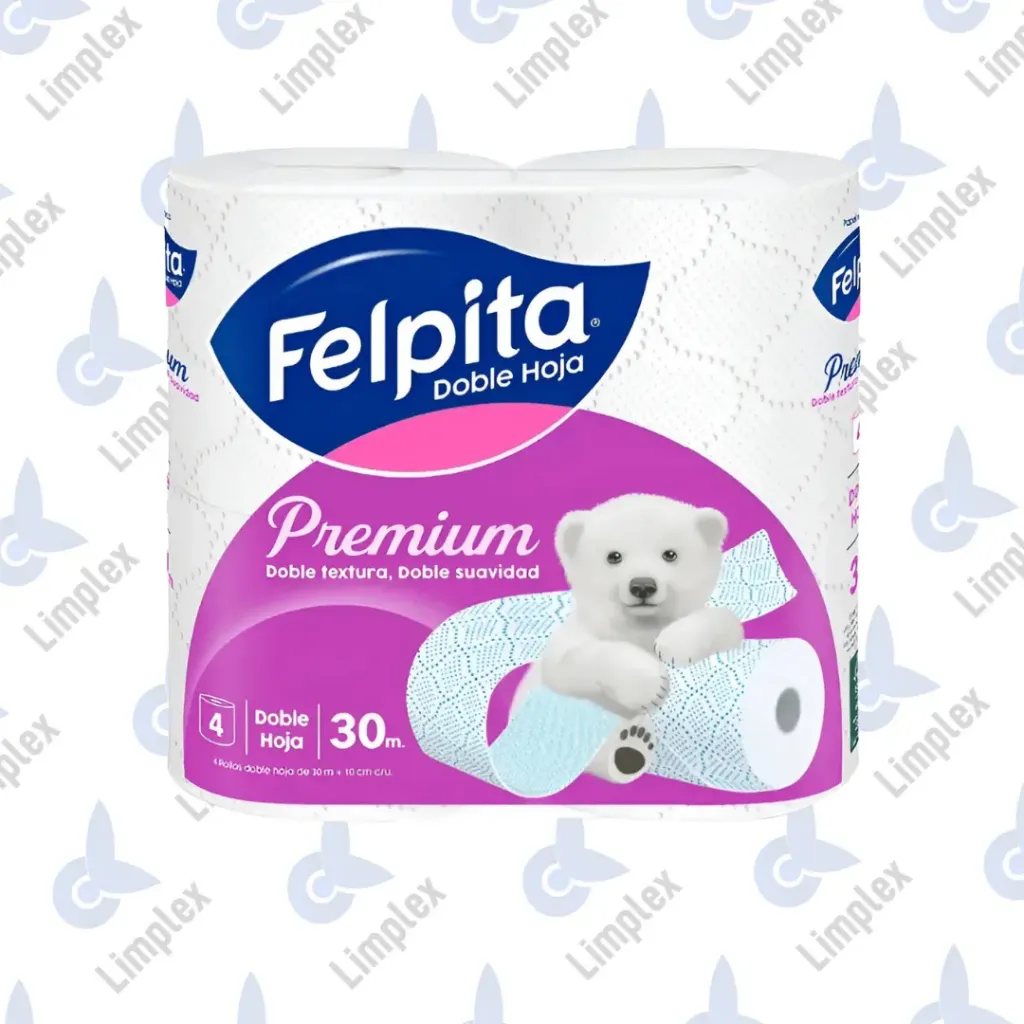 HIGIENICO DH 4 X 30 MTS FELPITA