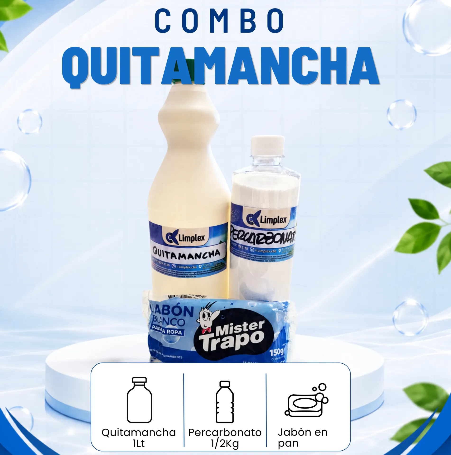 COMBO QUITAMANCHA