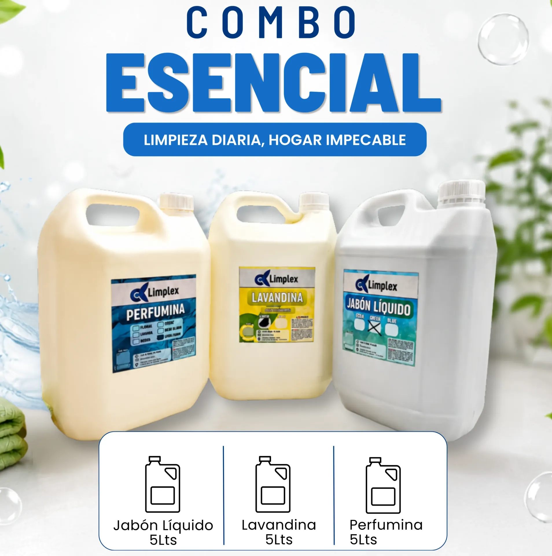 COMBO ESENCIAL 5 LT