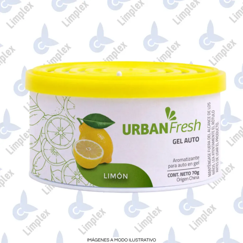 AROMATIZANTE EN GEL LATA 70 GR URBAN FRESH