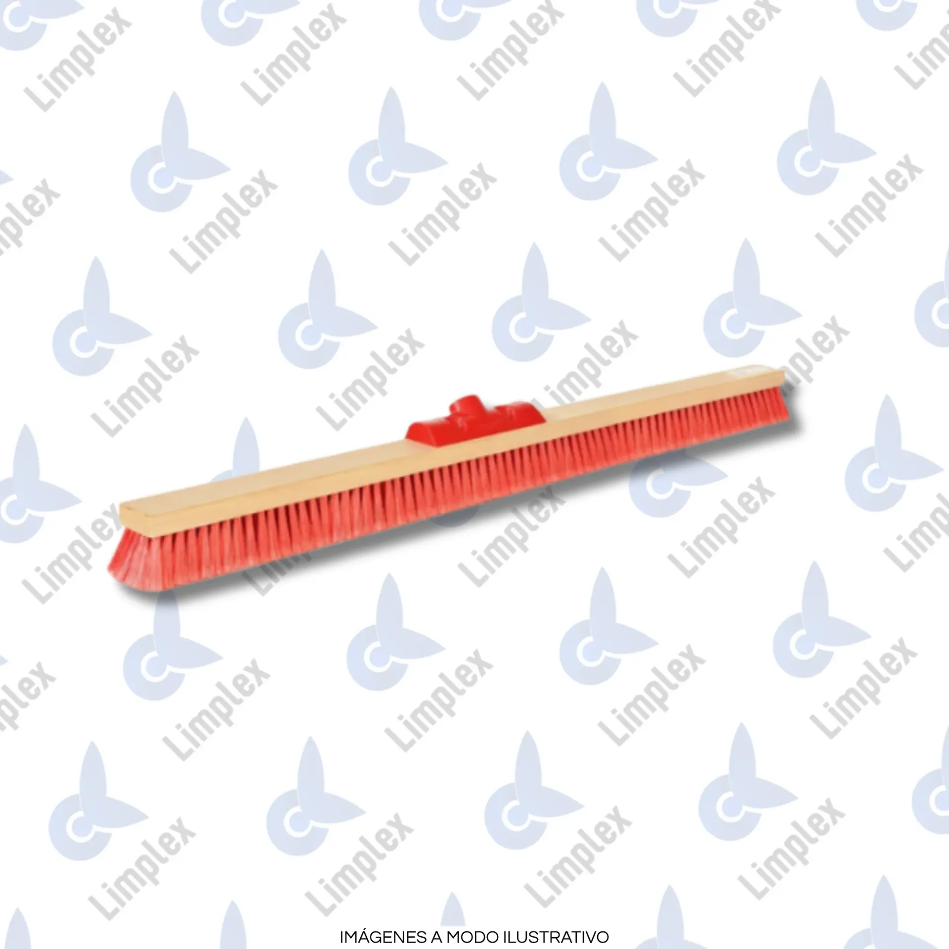 ESCOBILLON BARRENDERO 80 CM MADERA