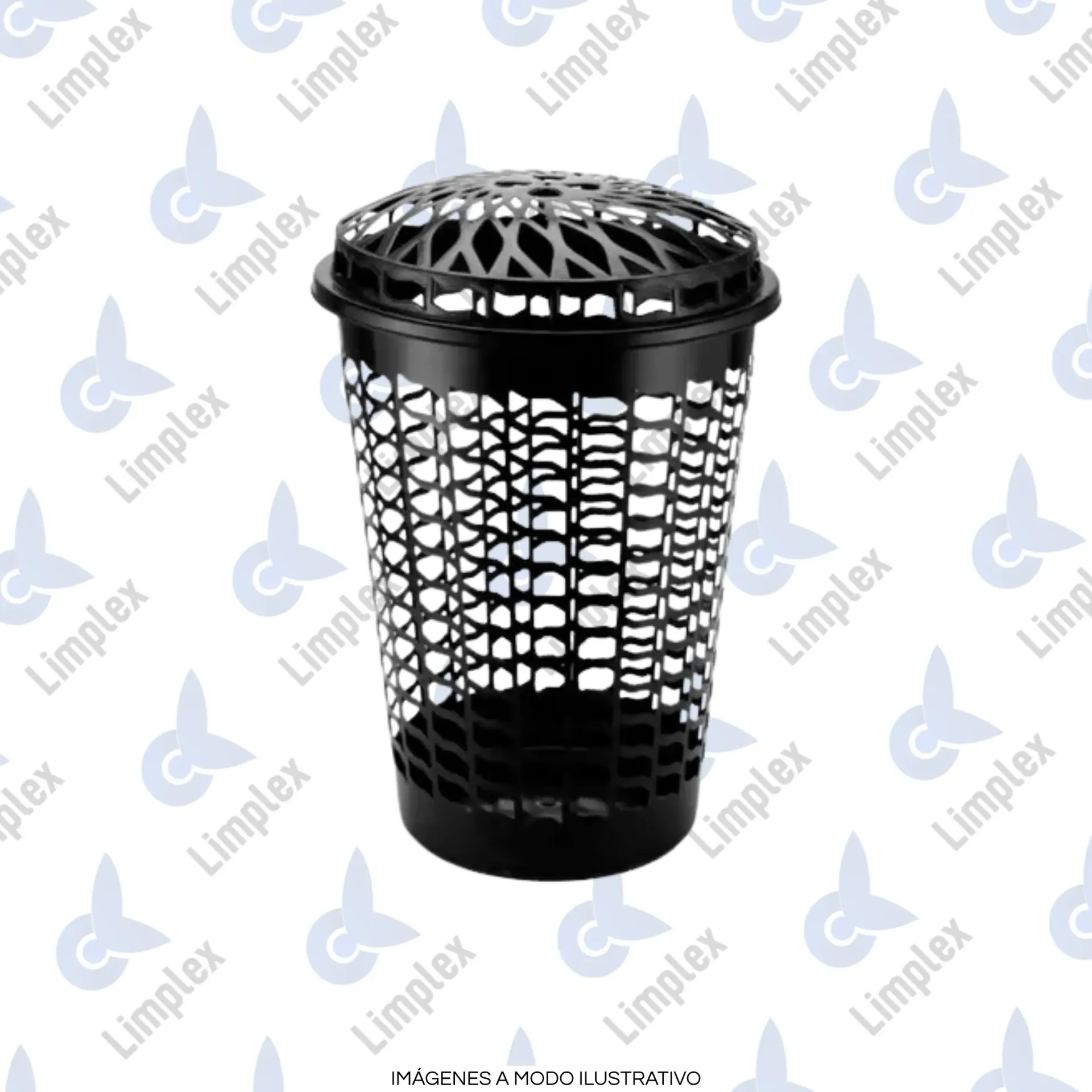 CESTO ROPA PLASTICO REDONDO