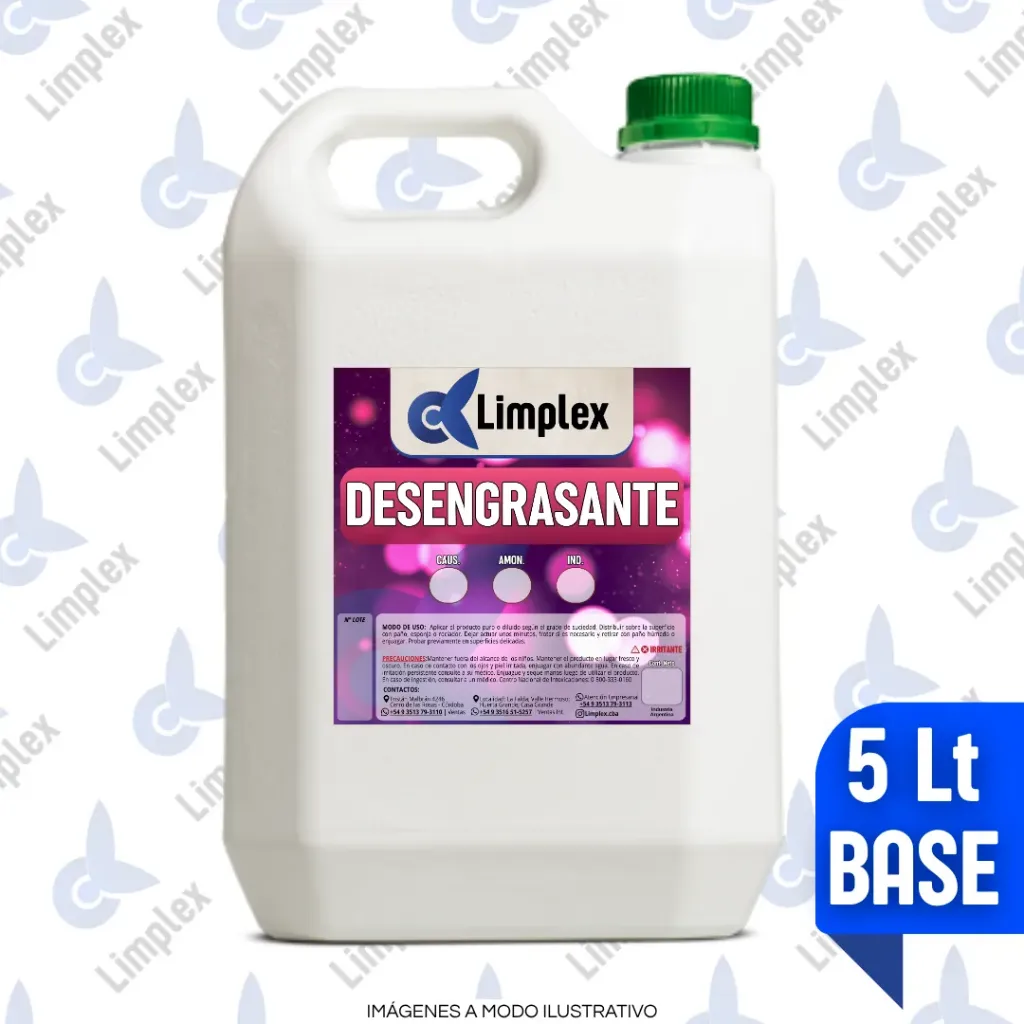 BASE - DESENGRASANTE AMONIACAL POWER X 5 LT
