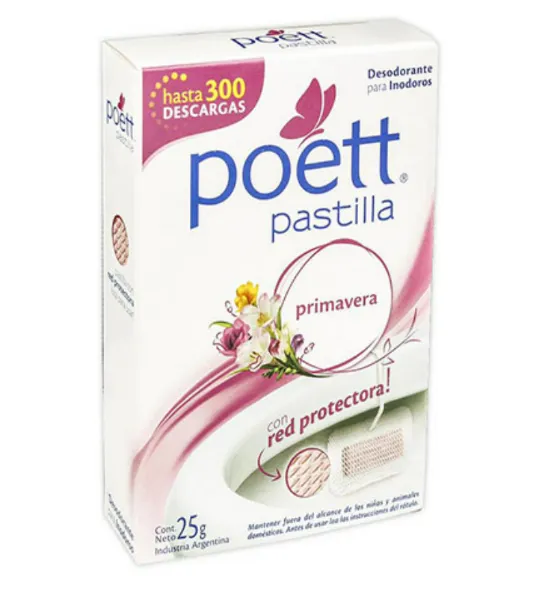 POETT PASTILLA CON RED PARA INODORO X 25GR