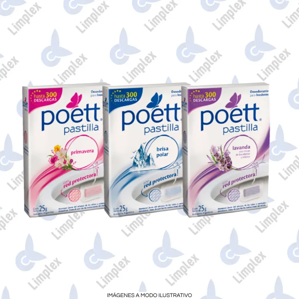 POETT PASTILLA CON RED PARA INODORO X 25GR