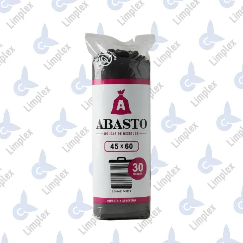 BOLSA RESIDUO 45 X 60 X 30 UN ABASTO