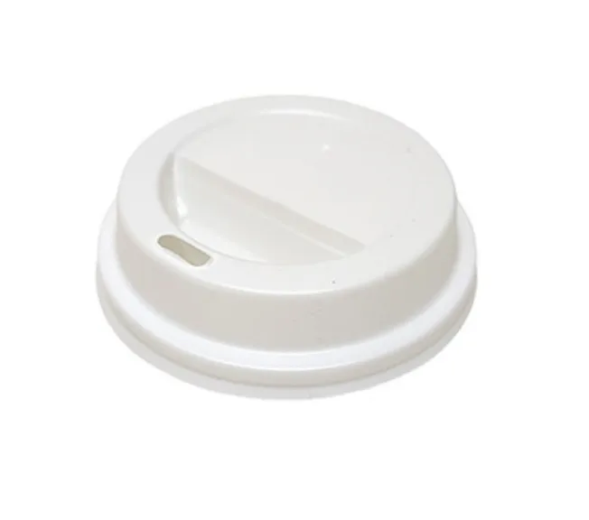 TAPA VASO POLIPAPEL 6 OZ BLANCA