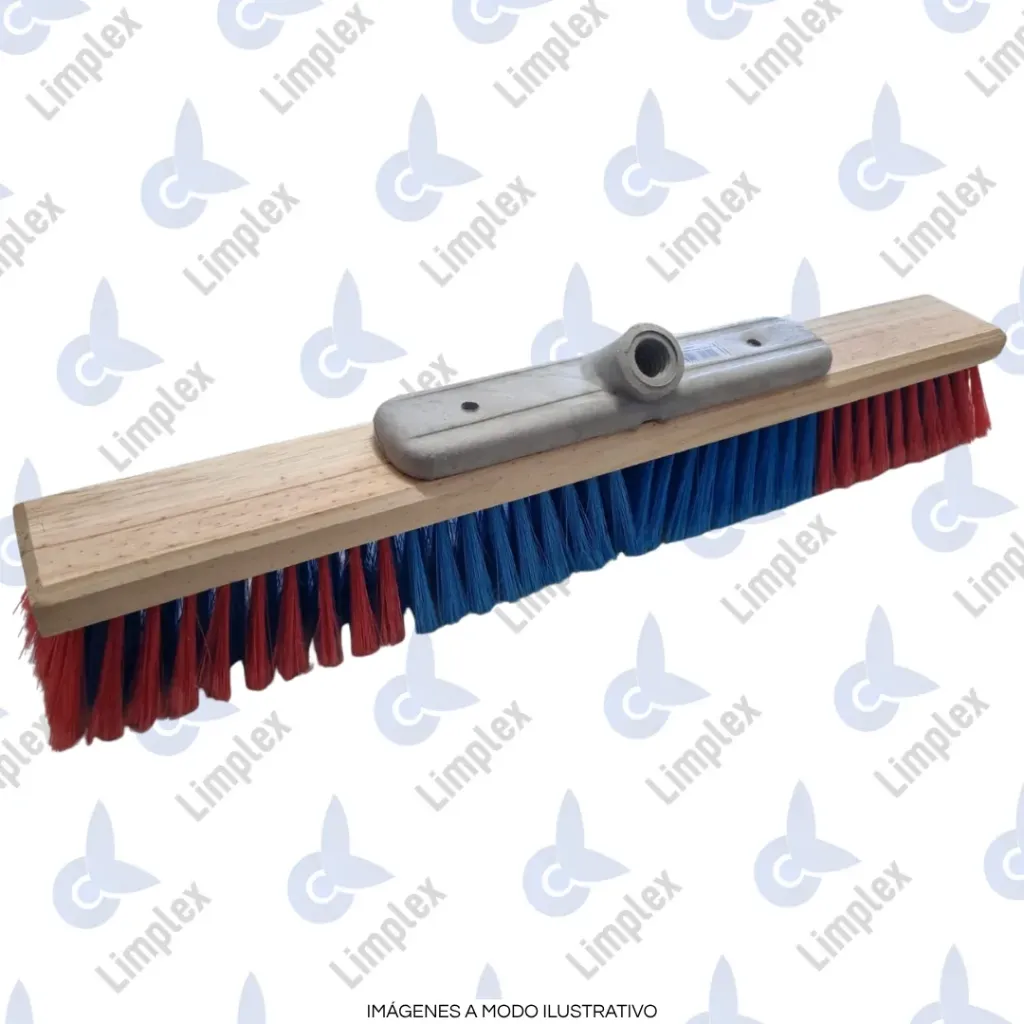 ESCOBILLON BARRENDERO 60 CM MADERA