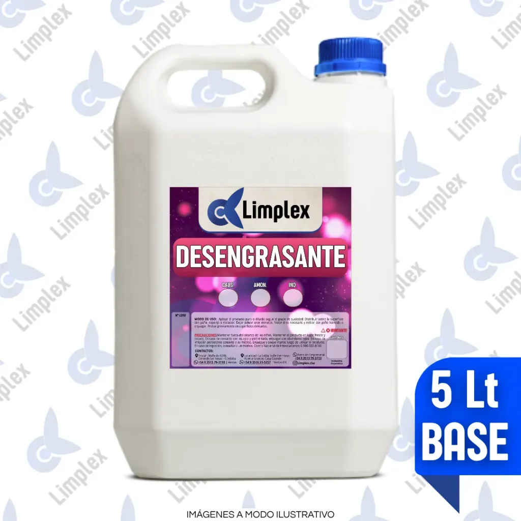 BASE - DESENGRASANTE GLICOL X 5 LT